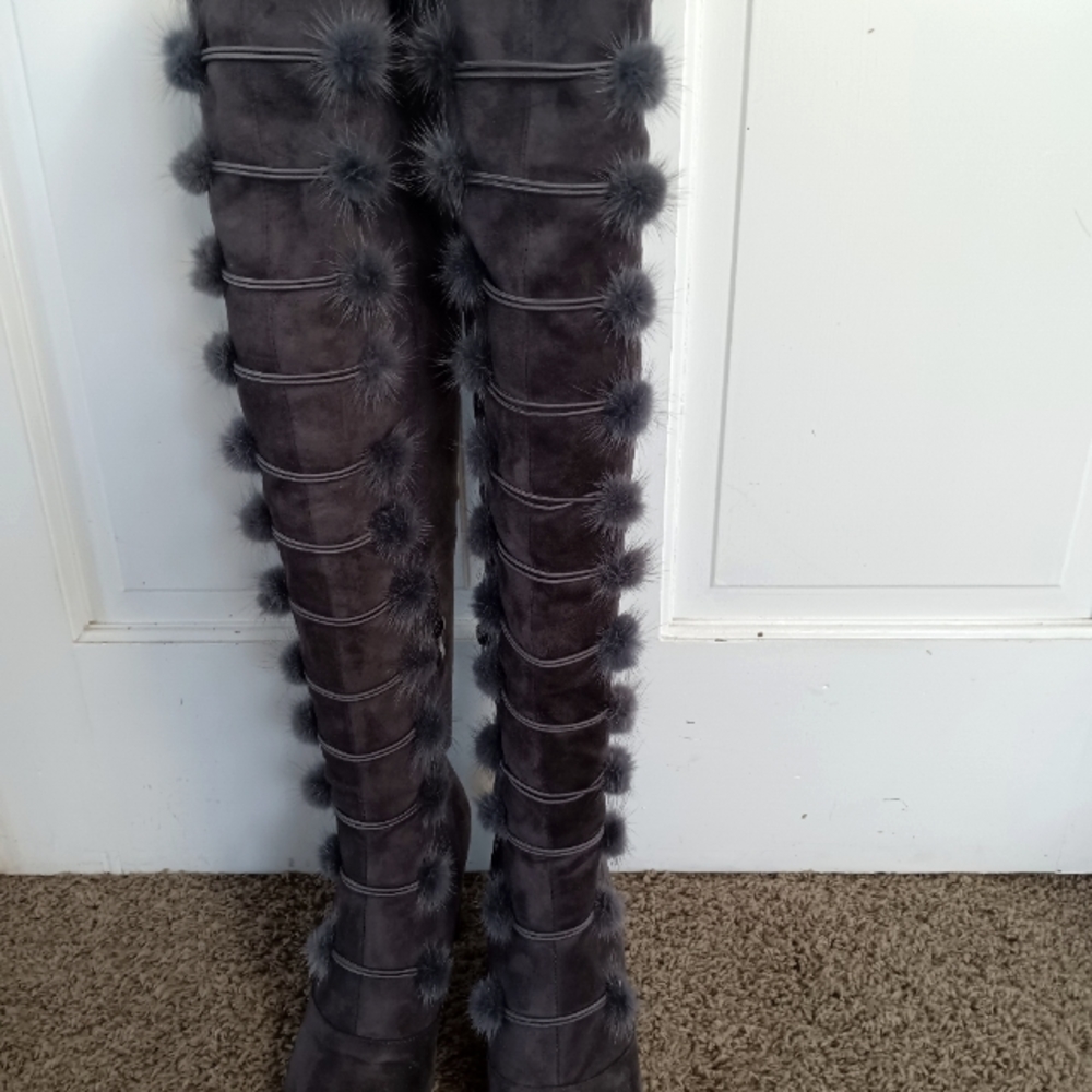 Catherine over the knee boots size 10
